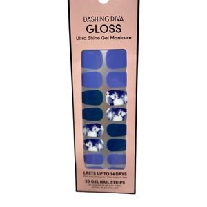 22 Dashing Diva Gloss Gel Nail Strips